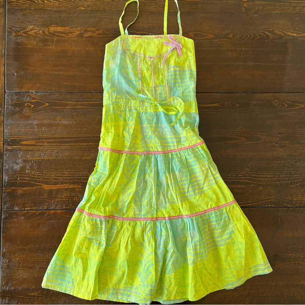 NEW WITH TAGS Custo Barcelona fairycore mesh boho dress